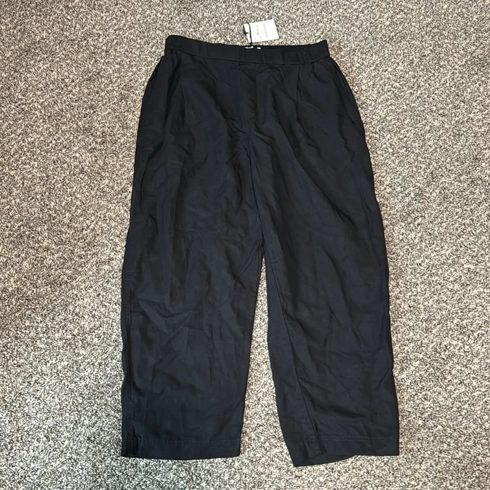 NEW! Banana Republic Men’s THE WHITE LOTUS PLEATED TENCEL™-LINEN PULL-ON PANT🩷